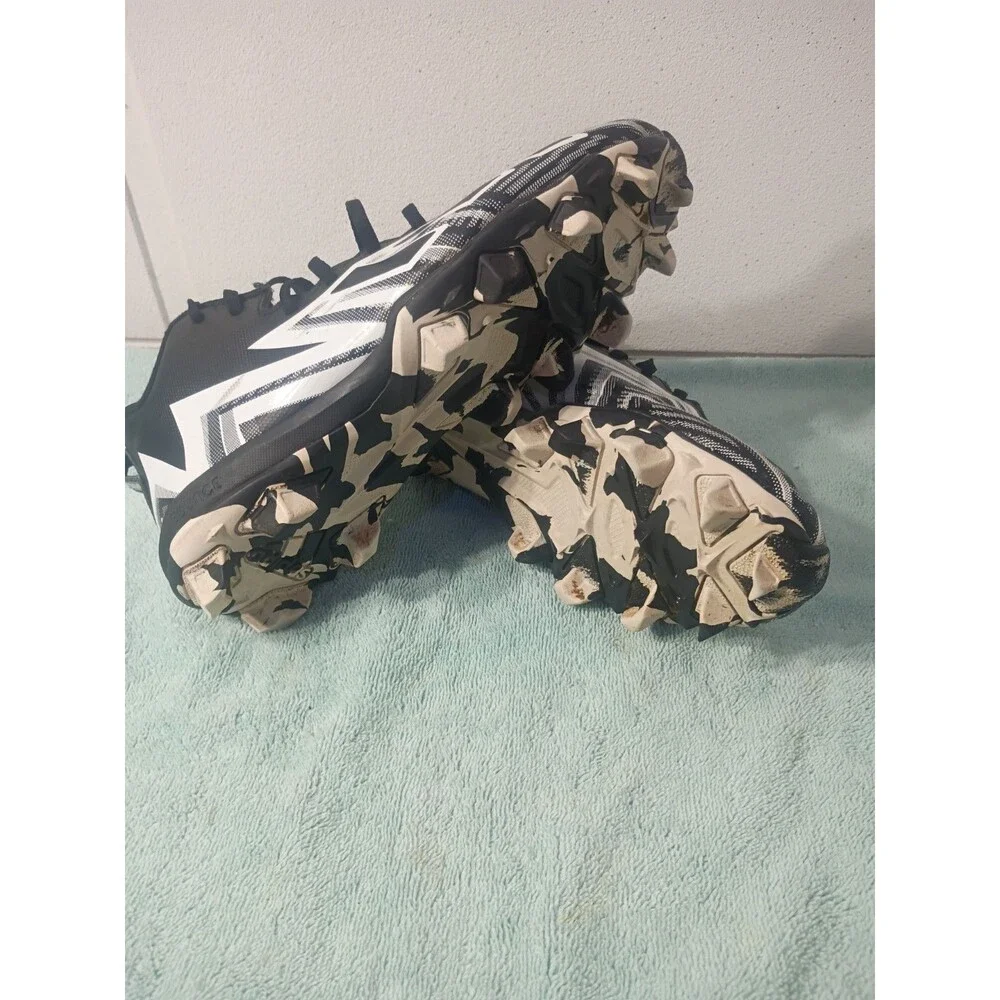 Adidas Freak Spark Black White Athletic Football Soccor Cleats Men's Size 9
